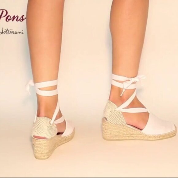 NWOT Toni Pons Valencian Espadrille with Strings - Picture 1 of 11